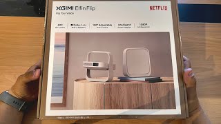 Xgimi Elfin Flip Unboxing And Test