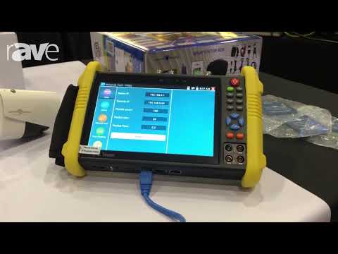E4 AV Tour: SecurityTronix Shows IP BUDDY+ All-in-One Test Meter for Installing and Testing Networks