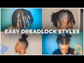 Easy Dreadlocks Styles 2021 | Hightop Dreadlock Styles | How To: Dreadlock Styles