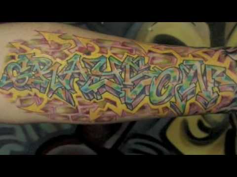 skin and wall tattoo and graffiti oxegen mbk