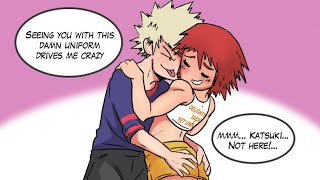 Katsuki Bakugo X Eijiro Kirishima Yaoi Comic - Boku No Hero Academia - Kiribaku Hooters AU