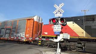 Emmons Blvd Railroad Crossing, In Wyandotte, Mi