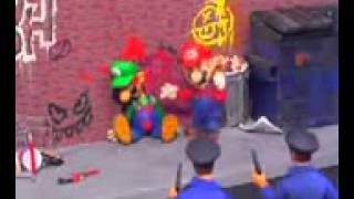 Mario And Luigi In Vice City.