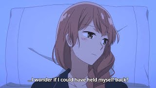 She doesn't want Her to know Her Feelings ? Yuri Anime Scene !