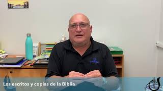 Los escritos y copias de la Biblia