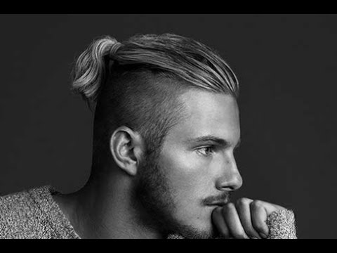 Long hair with shaved sides