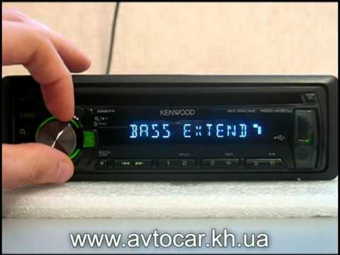 Видеообзор автомагнитолы Kenwood KDC-4051U