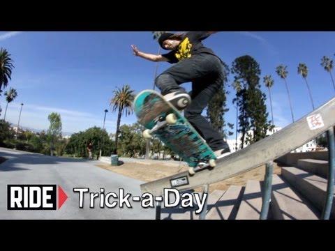 How-To Frontside Noseblunt Slide With Chad Fernandez - Trick-a-Day