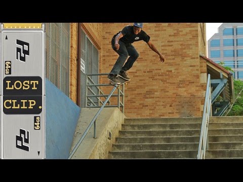 Ishod Wair Lost & Found Skateboarding Clip #72 University Rail