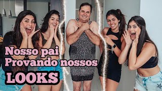 Meu Pai Provando Minhas Roupas E Das Minhas Irmãs