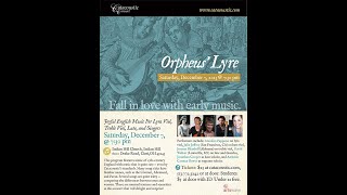 Robert Jones: Dreams and imaginations (soprano, bass, lute, lyra viol) Annalisa Pappano, Catacoustic