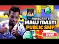 🔴 MINECRAFT LIVE SMP 2023 | HINDI | 24/7 SERVER | Cracked | PE + JAVA | ZOOPSU YT