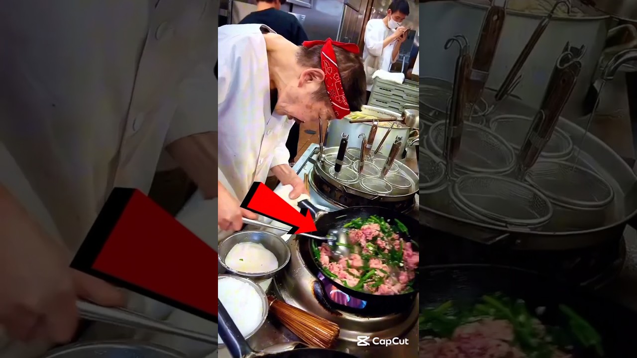 That is why the Japanese use old people in the field of cooking That is why the Japanese use old people in the field of cooking
