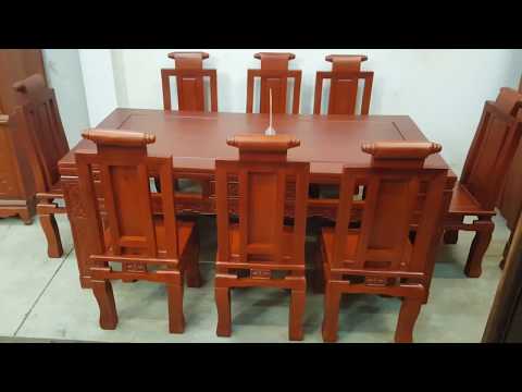 BÀN GHẾ ĂN | Bộ Bàn Ghế Ăn Đẹp Mẫu Hiện Đại 8 Ghế ☎: 0972 690 610