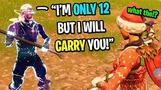 This 12 Year Old Kid Is The Best Fortnite Player I This 12 Year Old Kid Is The Best Fortnite Player I