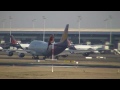 B747 Asiana Cargo take-off RWY 25R @brussels airport