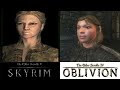 Comparing Skyrim and Oblivion Character Models (Part 2) | 1080p HD