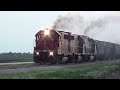 ISRR 4040 with sister ISRR 4041 and TPW 9401 lead a neat TPW EB east of Eureka, IL 5-3-12