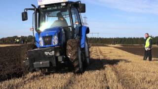 Top Ploughman - Andrew Mitchell ploughing with New Holland at Scottish Ploughing