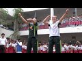 ICC World T20 Flash Mob - Australia Ellyse Perry & Meg Lanning