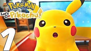 Pokemon Let's Go Pikachu - Gameplay Walkthrough Part 1 - Prologue (Full Game) Switch