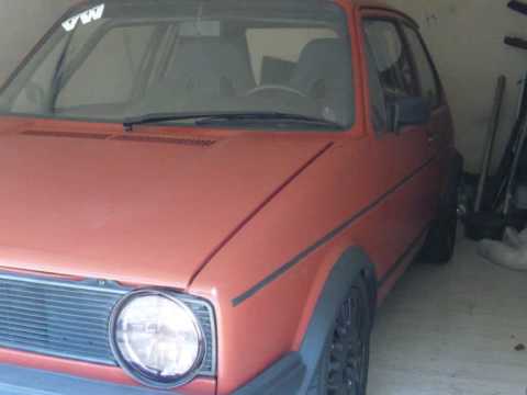 vw mk1 golf GTI RAT style g60 in the mix