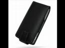 Foto pequena PDair Leather Case for Nokia 6708 - Flip Type (Black)