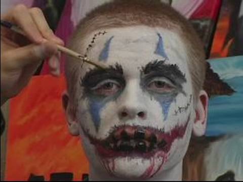 Halloween Scary Clown Makeup :