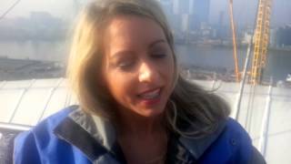 UFC UK ring girl Carly Baker talks to Fighters Only on top of the O2 Arena London