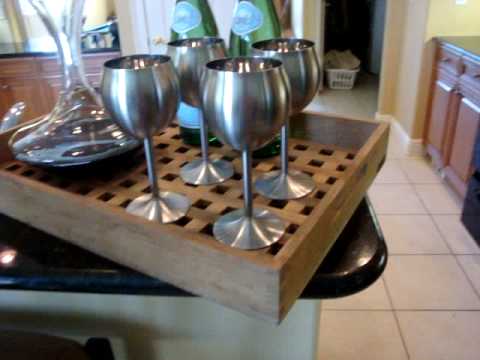 RSVP Endurance Stainless Steel Wine Glasses