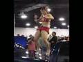 SEMA car show Average girl