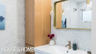 Makeover Small Modern Family Bathroom Reno Makeover Small Modern Family Bathroom Reno