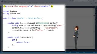 Call, Execute Generic Handler From Code Behind Using C Vb In Asp