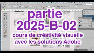 Cours Crv Partie 02 En 2025, Communication & Créativité Visuelle Avec Adobe Travailler Avec Li.a.