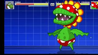 Petey Piranha Vores And Digests Yoshi - Mugen