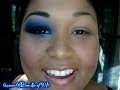 Matte Royal Blue Smokey Eyeshadow Tutorial!!
