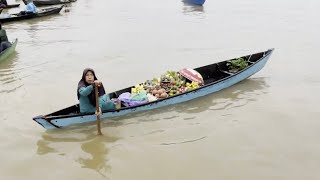 Плавучий Рынок. Индонезия.