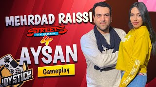 Mehrdad Raissi - Aysan Streets Of Rage 4 Gameplay گیم پلی شورش در شهر