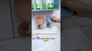 Bathroom Soap Holder Dish Non Perforated Shell Shape