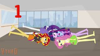 Sesame Street Acrobat Kids Do 9 Tumbles