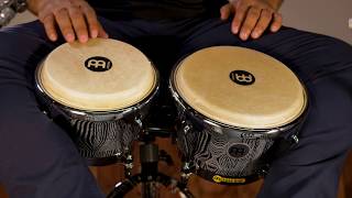 MEINL Percussion Latin Styles on Bongos - WB400VBK-M