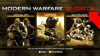 Call of Duty: Modern Warfare... GHOSTS!