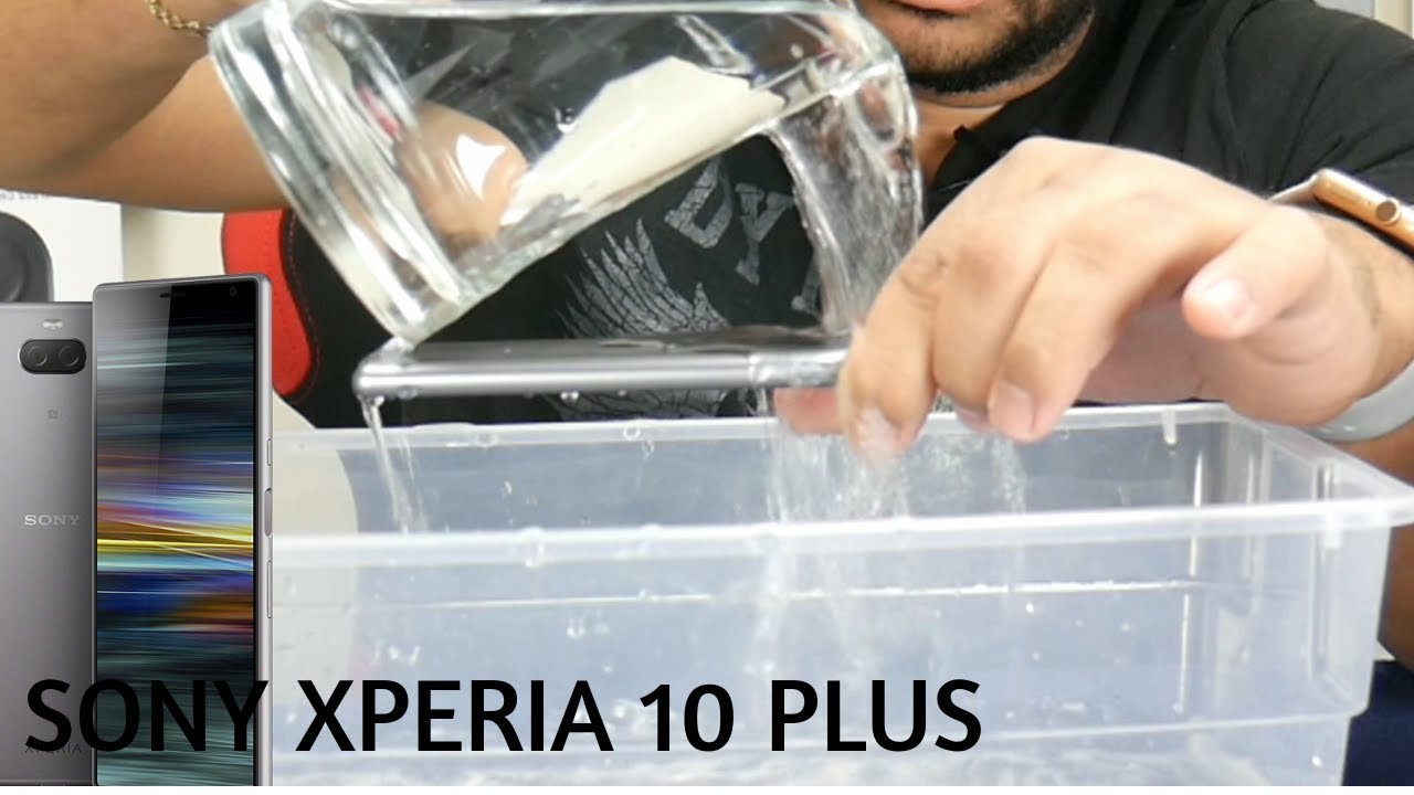 Video: Prueba contra agua del Sony Xperia X… ¡Y vive para contarlo!