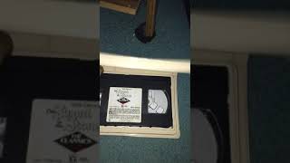 Opening To The Sword In The Stone 1991 Vhs Sticker Label Copy
