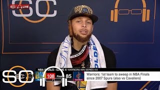 Stephen Curry: There was 'nothing easy about' Warriors winning 2018 NBA title | SC with SVP | ESPN Stephen Curry: There was 'nothing easy about' Warriors winning 2018 NBA title | SC with SVP | ESPN