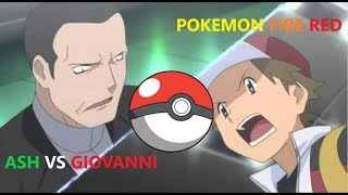 Ash Vs Leader Giovanni Defeating Leader Giovanni Team Rocket Pokemon Fire Red