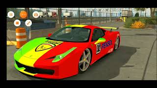 Car Parking Ferrari Modofiye