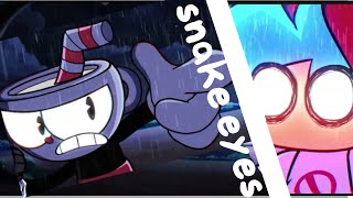 Cuphead Snake Eyes Perfect Hard First Song- Fnf Indie Cross Full