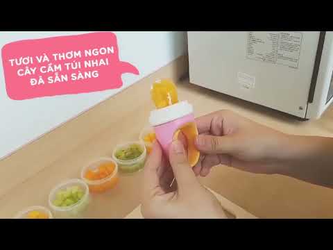 Túi nhai tập ăn dặm cho bé Piyo Piyo