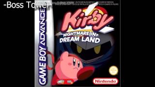 Kirby Nightmare In Dreamland - Boss Tower Extended High-Quality, No Fuzz